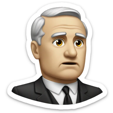 Warren Harding confused sticker
