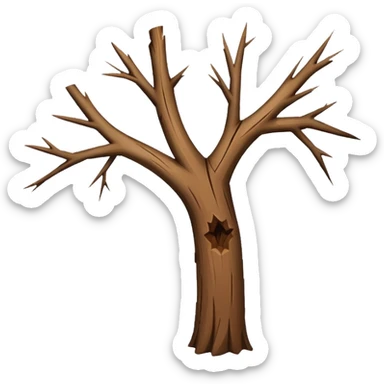 tree stick sticker