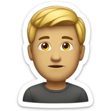 think about it sticker