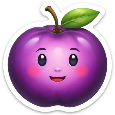Make an emoji of kitsuna fruit in blox fruit  sticker