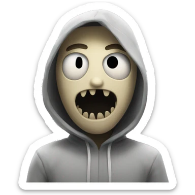  creepy pasta  sticker