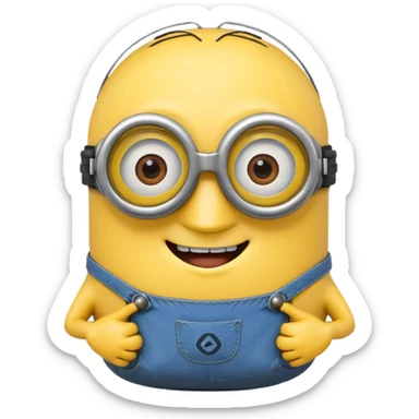 Minion sticker