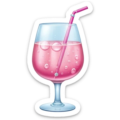 pink drink sticker