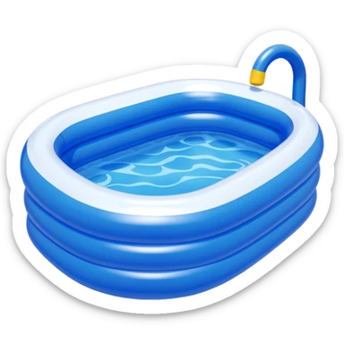 inflatable pool sticker