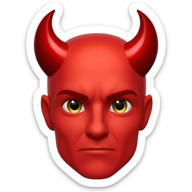 the devil sticker