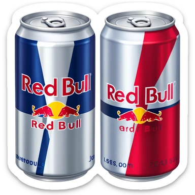 Red bull sticker