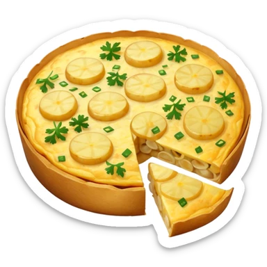 spanish omelette sticker