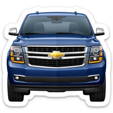 2023 Chevy tahoe dark blue sticker