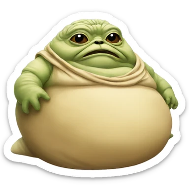 Jabba the Hutt sticker
