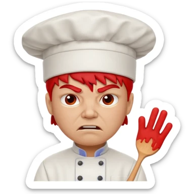 Chef hate sticker