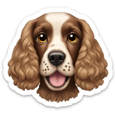 cocker spaniel sticker