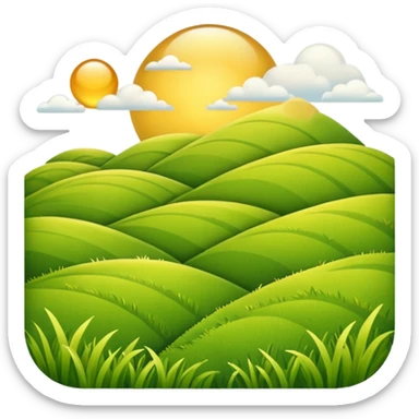 Golden Hills sticker