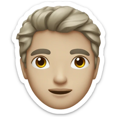 Dos personas besandose  sticker