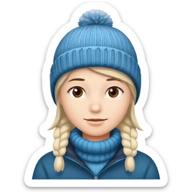 Winter Beanie Pe sticker