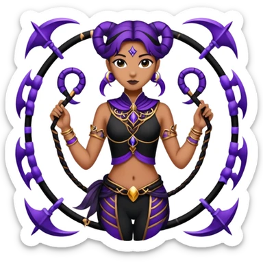 Scorpio zodiac sign mixed with Sagittarius zodiac sign sticker
