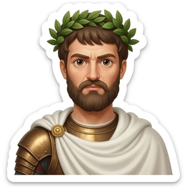 king Phillip II Greece sticker