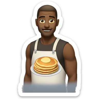 Una pila di pancake a  sticker