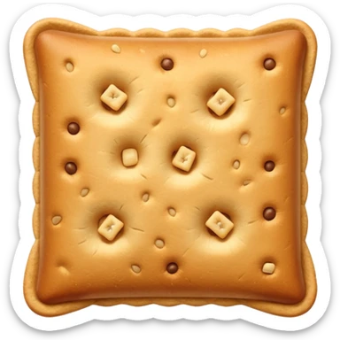 crackers carré aux graines sticker