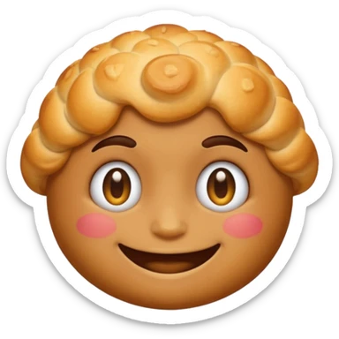 Bake a baddie emoji sticker