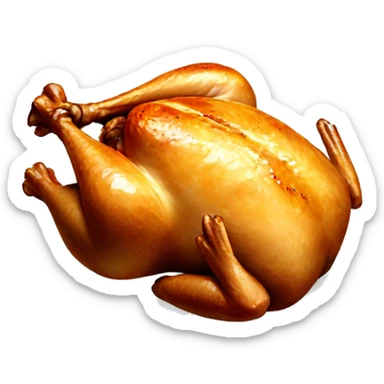 roasted chicken sticker