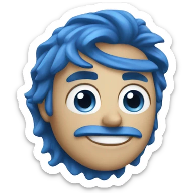 Blue equinox  sticker