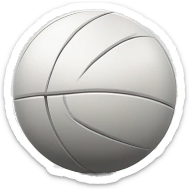 Boule de pétanque argenté avec des strillure  sticker