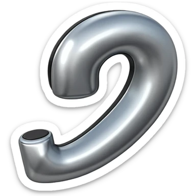 question mark sticker