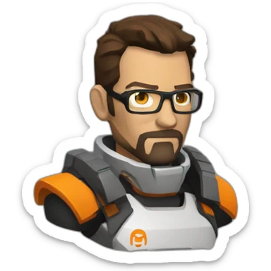 gordon freeman sticker