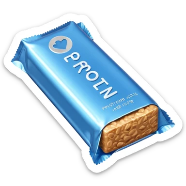 protein bars sticker