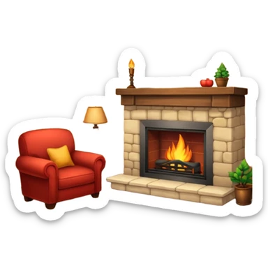 cozy vibes sticker