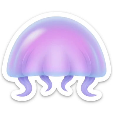 Jellyfish wings sticker