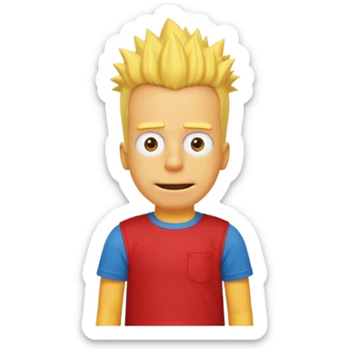Bart Simpson sticker