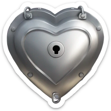 vault with heart sticker