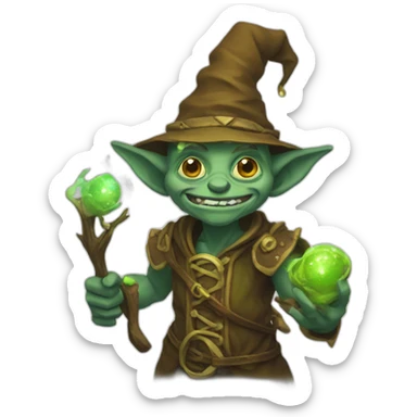 Goblin Sorcerer sticker