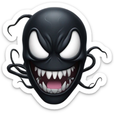 Venom symbiote sticker