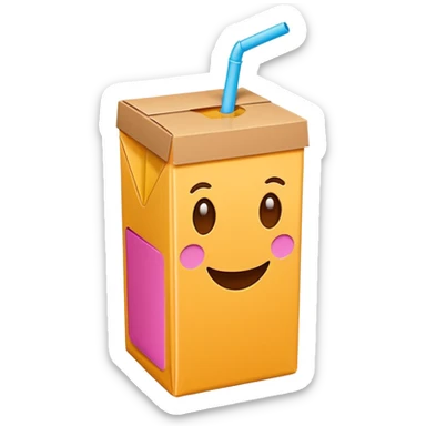 juice box sticker