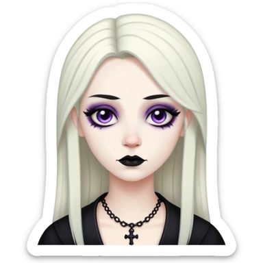 goth transgender huzz sticker