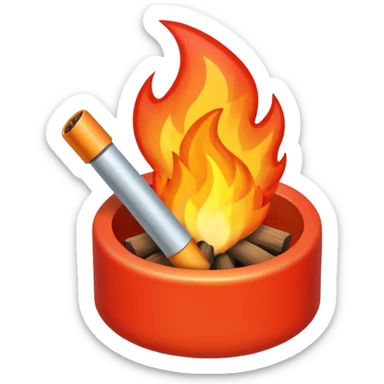 fire starter sticker