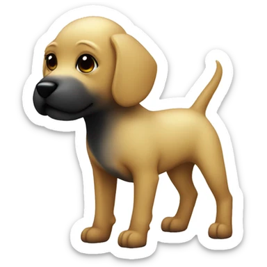 Latex pup sticker