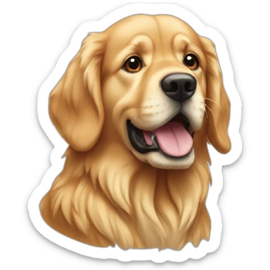 lebron james is a golden retriever sticker