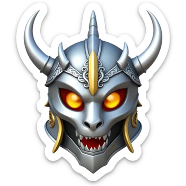 Draconian helm sticker