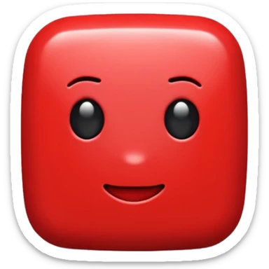 a youtube emoji sticker