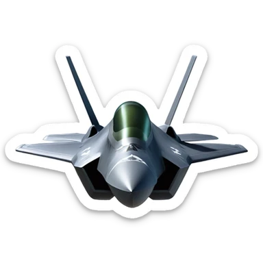 A f-35  sticker
