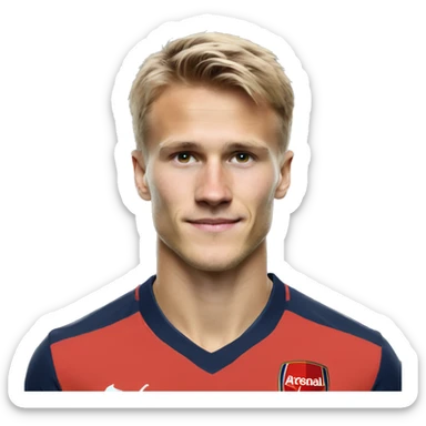 Martin Ødegaard (Arsenal Football Player) sticker