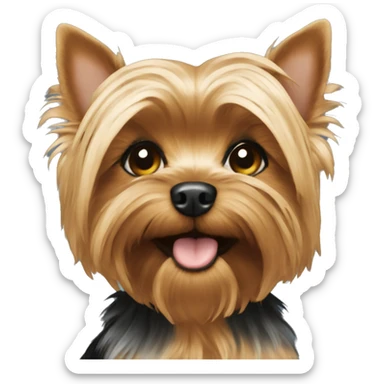 Yorkie sticker
