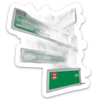 street sign with names on it like south east sticker