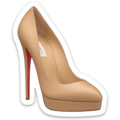 VALENTINO Tan-go PLATFORM PUMP sticker