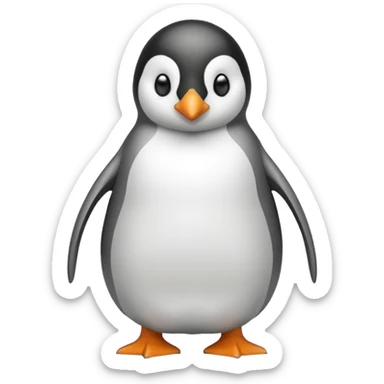 A pear penguin 🐧🍐 sticker