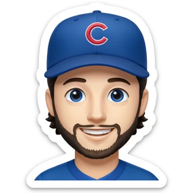 could I have a emoji of dansby Swanson from the cubs sticker