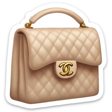 Chanel bag sticker